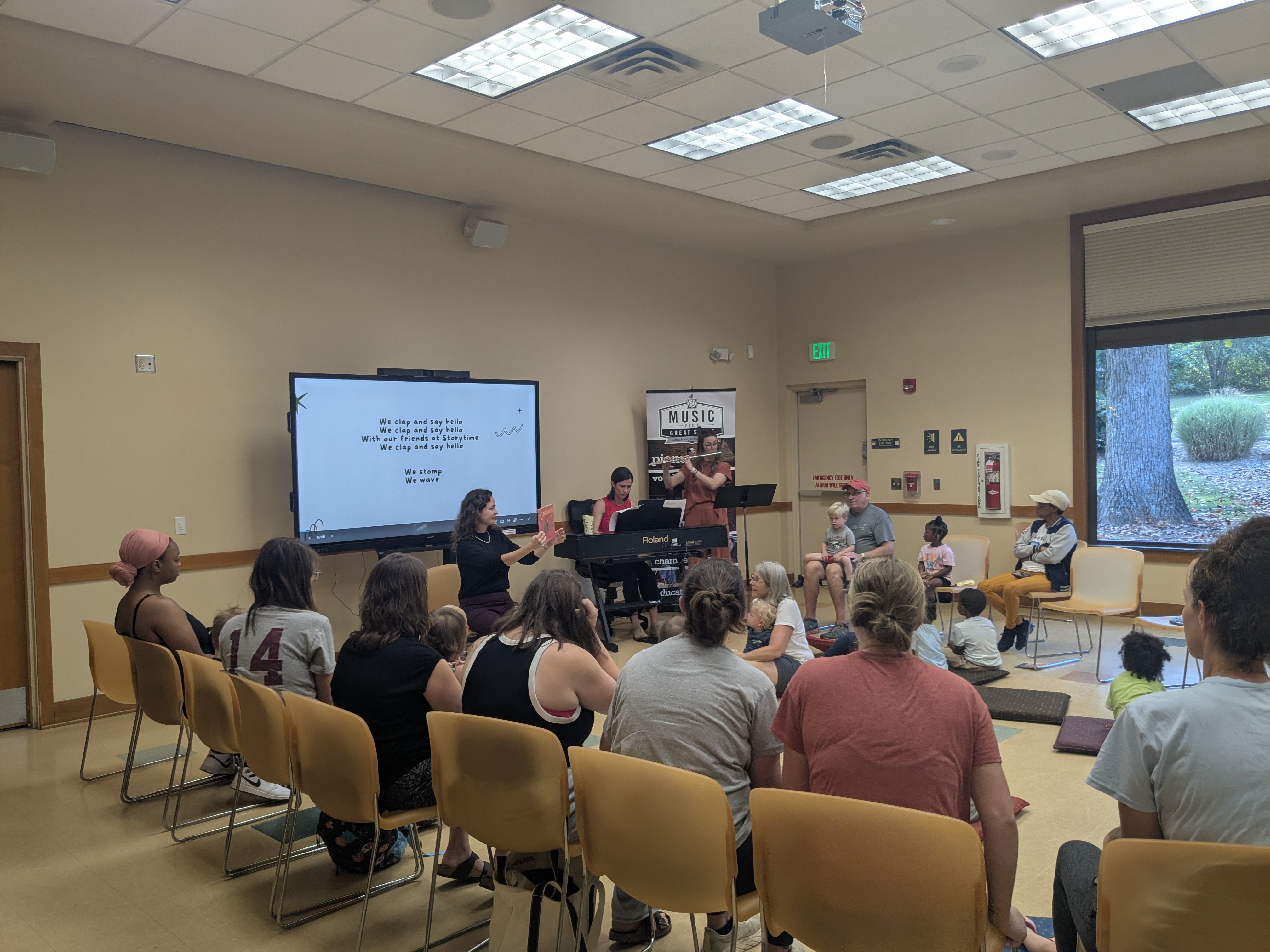 Resident Ensemble Storytime at the Library - Kathleen Clay