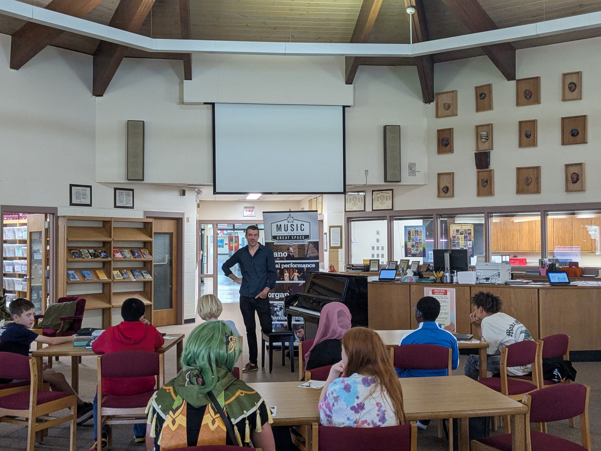 Garvey at Lincoln Academy
