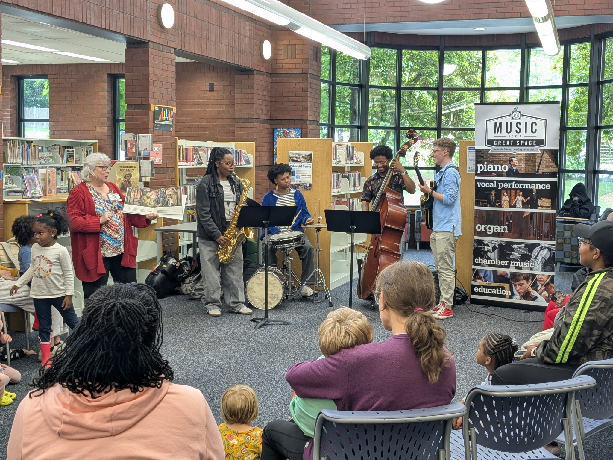 CR Quartet at Glenwood Library April 2026